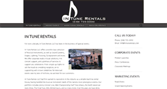 Desktop Screenshot of intunerentals.com