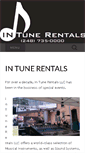 Mobile Screenshot of intunerentals.com
